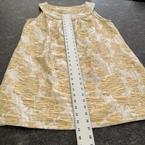 RENEE C. BY SO COOL COTTON VISCOSE POLY BLEND JACQUARD DRESS SIZE LARGE - Picture 6 of 11